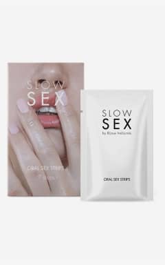 Lustökande & fördröjande Slow Sex Oral Strips