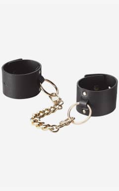 Bondage / BDSM MAZE Wide Cuffs Black