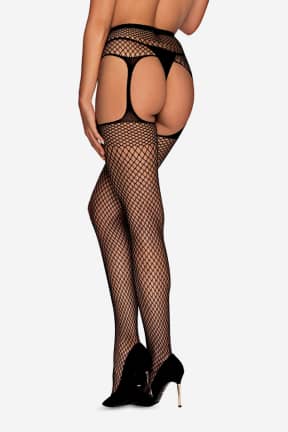 Sexiga Underkläder Obsessive Garter Stockings S815 OS