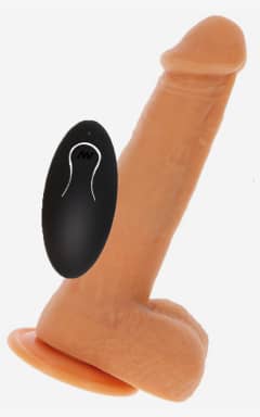 Alla Rotating Beads Vibrating Dildo