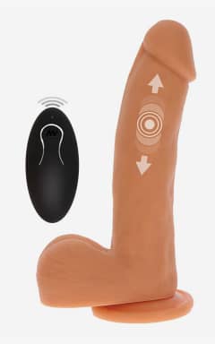 Anal Leksaker Magnetic Pulse Thrustning Dildo