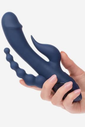 Vibratorer Triple Orgasm Blue