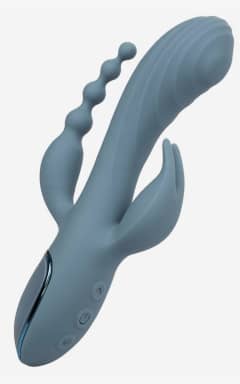 Dildo Triple Ecstasy Grey