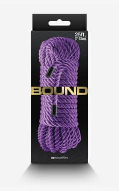 BDSM Bound Rope Purple
