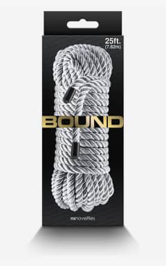 BDSM Bound Rope Silver