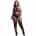 Le Désir Two Piece With Halter Turtleneck And Panty With Attached Stockings OSX