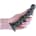 Beaded Silicone G-spot Dildo Black 16,5cm