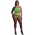 Glow In The Dark Body With Grecian Neckline Green