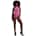 Glow In The Dark Body With Halter Neck Pink OS