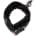 Body Harness With Thigh And Hand Cuffs Black