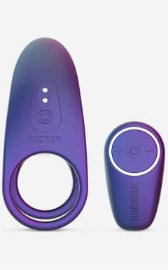 Alla Hueman Vibrating Cock Ring Purple