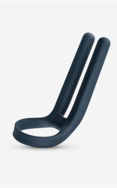 Penisringar Boners Cock Ring And Ball Stimulator Blue