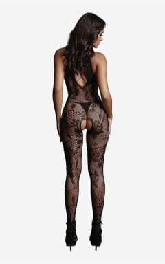 Alla Le Désir Criss Cross Neck Bodystocking OS