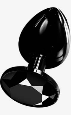 Analplugg  & Buttplug Diamond Plug Black