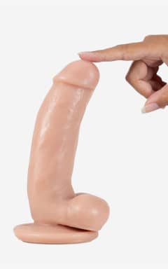 Anal Leksaker Dr. Skin Dr. Spin Dildo With Suction Cup 7inch Vanilla
