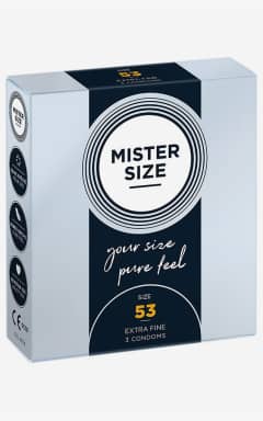 Apotek Mister Size 53mm 3-pack