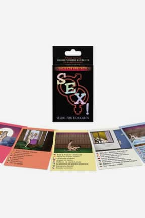 Njutningsleksaker Adventurous Sex Card Game