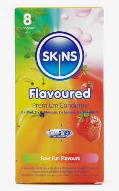 Kondomer Skins Condoms Flavours 8-pack
