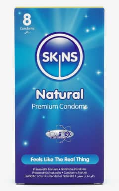 Kondomer Skins Condoms Natural 8-pack