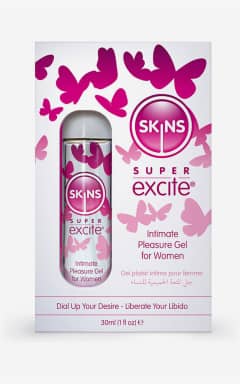 Lustökande & fördröjande Skins Super Excite Clitoral Stimulation Gel 30ml