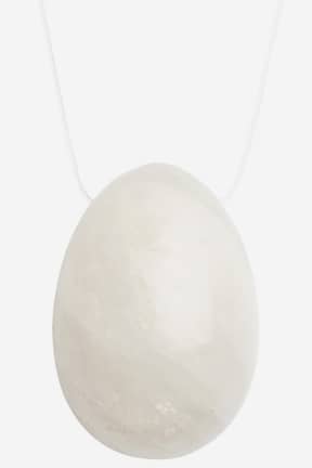 Njutningsleksaker Yoni Egg Clear Quartz M