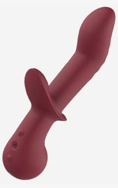 Njutningsleksaker Amour Flexible G spot Duo Vibe Loulou Red