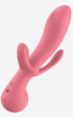 Nyheter Amour Triple Pleasure Vibe Claire Pink
