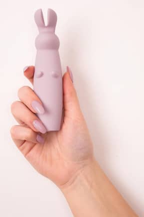 Nyheter Nude Hazel Rabbit Massager Pink