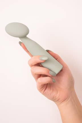 Vibratorer Nude Luna Mini Wand Vibrator Green