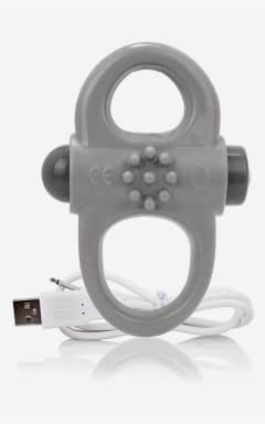 Penisringar Screaming O Charged Yoga Vibrating Cock Ring Grey