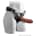 King Cock Triple Density Cock Brown 20,3 cm