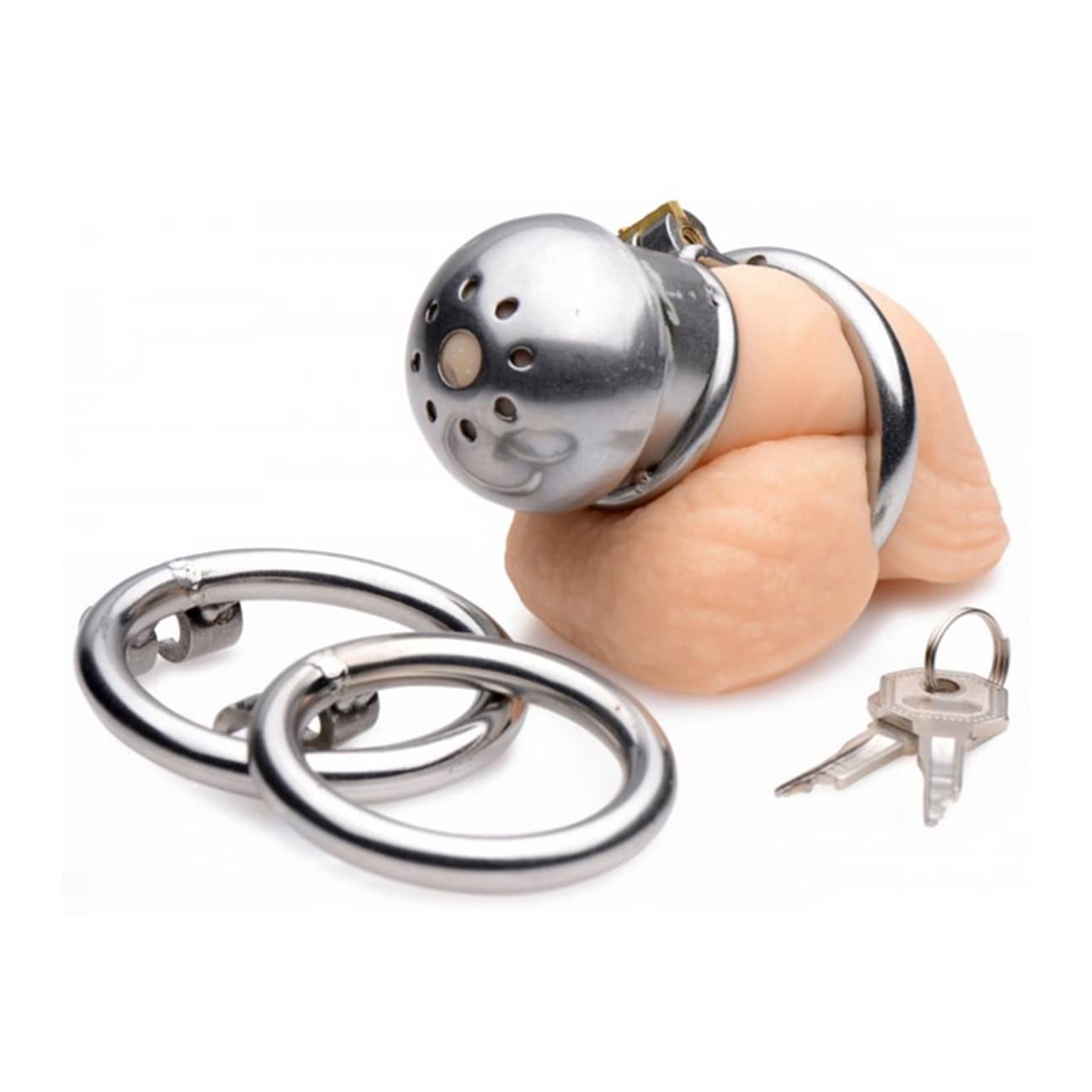 Exile Deluxe Lockable Chastity Cage bakifrån
