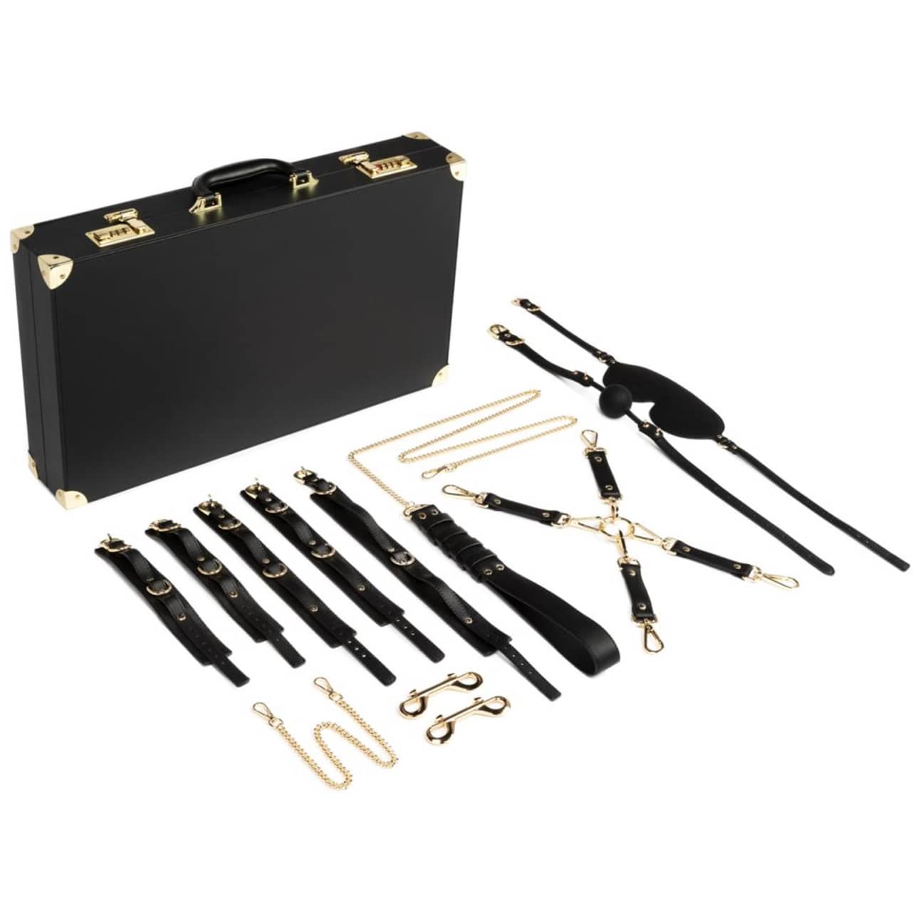 Bedroom Fantasies Bondage Suitcase – detaljbild på tillbehör