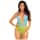 Seamless Ombre Halter Bodysuit Blue