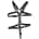 Zado Leather Harness For Men Black S-L
