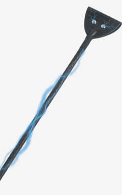 Piskor & paddles Hidden Desire Extreme Electro Riding Crop Black