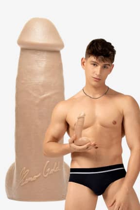 För kvinnor Fleshjack Reno Gold Dildo