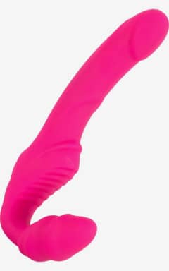 För par Strapless Strap-On - Vibrating Strapless Strap-On