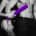 Sei Mio Tyre Paddle Hairbrush - Purple