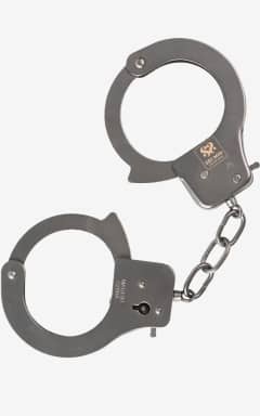 BDSM Sei Mio Secure and Begging For Amore Robust Metal Handcuffs