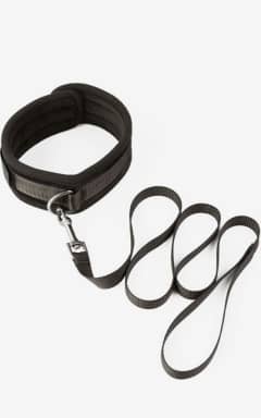 BDSM Sei Mio Take The Lead Padded Neck Collar and Leash