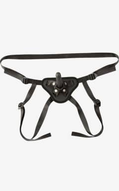 BDSM Sei Mio Perfectly Pegged Beginner Strap-On Harness and 5'' Dildo