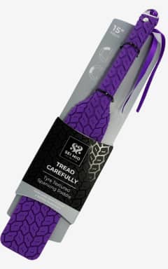 BDSM Sei Mio Tyre Paddle Hairbrush - Purple