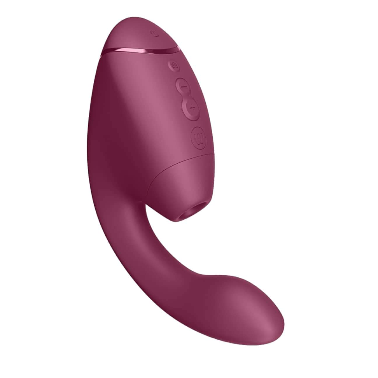 Womanizer Next Duo Dusky Pink, detaljbild av munstycket