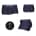 Ouch! - Vibrating Strap On Boxer - Black - M/L