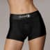 Ouch! - Vibrating Strap On Boxer - Black