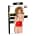 Black Level - Vinyl Waist Cincher - Red - S
