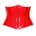 Black Level - Vinyl Waist Cincher - Red - S