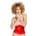 Black Level - Vinyl Waist Cincher - Red - S