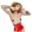Black Level - Vinyl Waist Cincher - Red - S